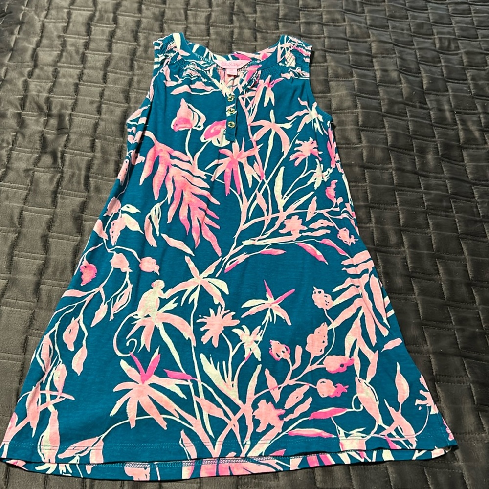 Girls medium sleeveless Lilly Pulitzer dress